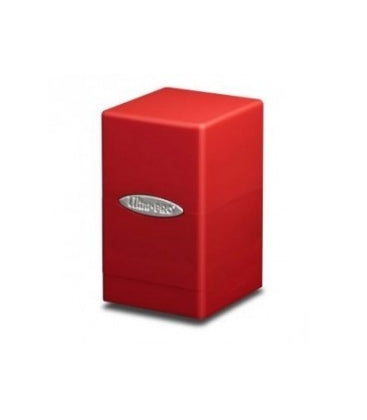 Caja de mazo Satin Tower Deck Box Rojo Ultra Pro.