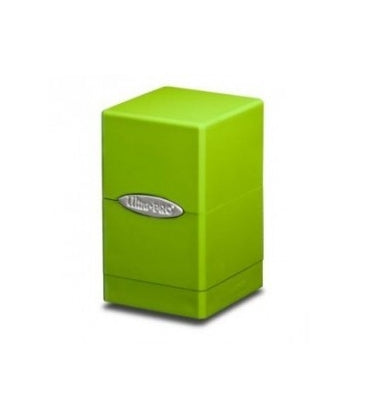 Caja de mazo Satin Tower Deck Box Verde Ultra Pro.