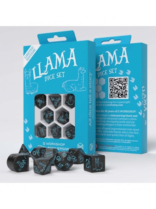 Dados 20º aniversario: Llama (7 unidades) - Q Workshop