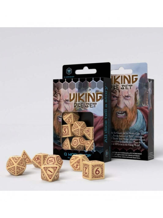 Dados Vikingos Valhalla (7 unidades) - Q Workshop