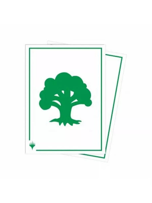 Fundas Standard - 63mm x 88mm Apex Deck (105 uds) - Forest Mana 8 de Magic The Gathering - ultra Pro