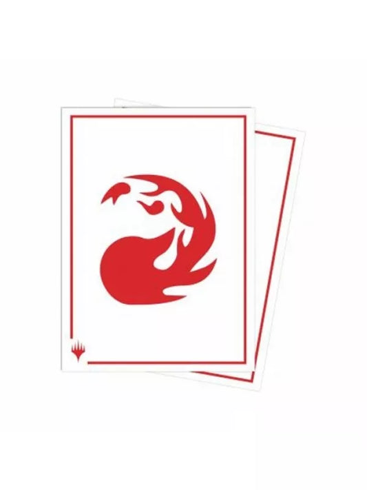 Fundas Standard - 63mm x 88mm Apex Deck (105 uds) - Mountain Mana 8 de Magic The Gathering - ultra Pro