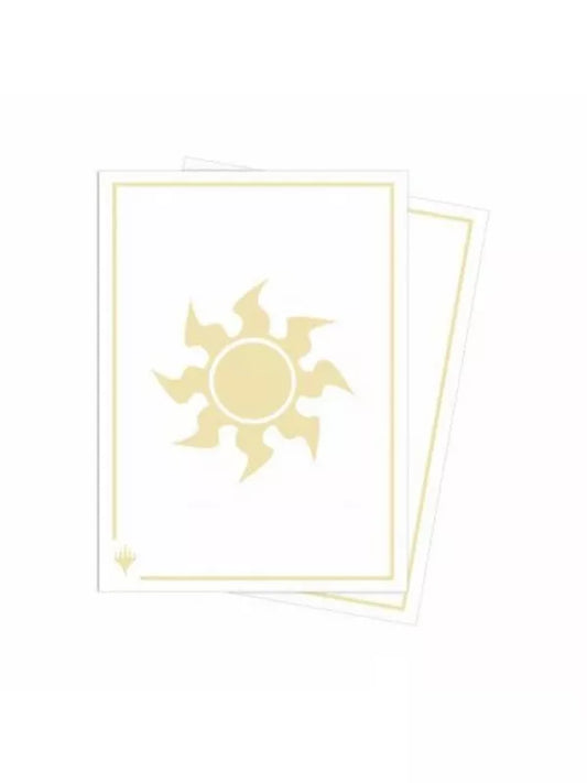 Fundas Standard - 63mm x 88mm Apex Deck (105 uds) - Plains Mana 8 de Magic The Gathering - ultra Pro