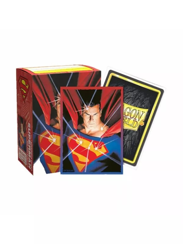 Fundas Standard - 63mm x 88mm Superman de DC Comics - Dragon Shield