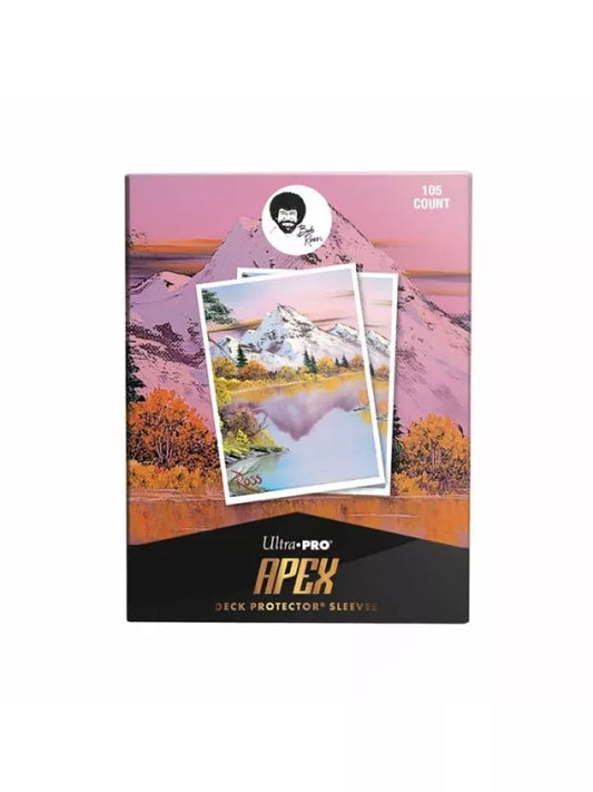 Fundas Standard APEX Deck Protector Sleeve Mighty Mountain Lake Bob Ross - Ultra Pro