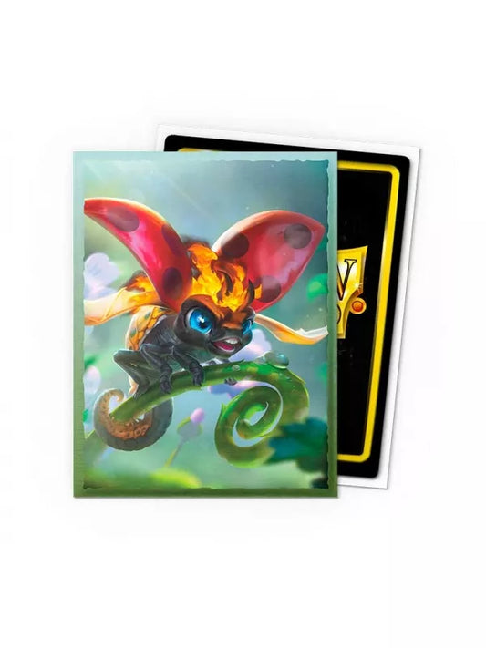 Fundas Standard Brushed Art - 63mm x 88mm The Burnbug - Dragon Shield