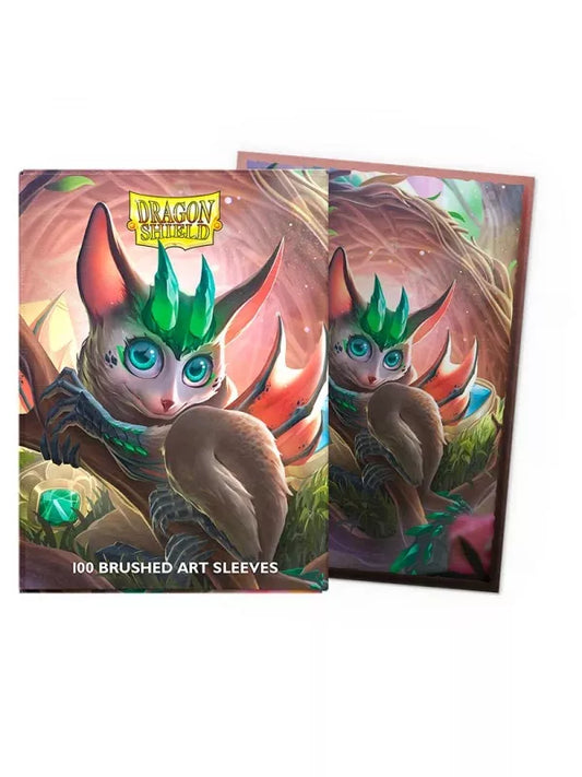 Fundas Standard Brushed Art - 63mm x 88mm The Bushdrake - Dragon Shield