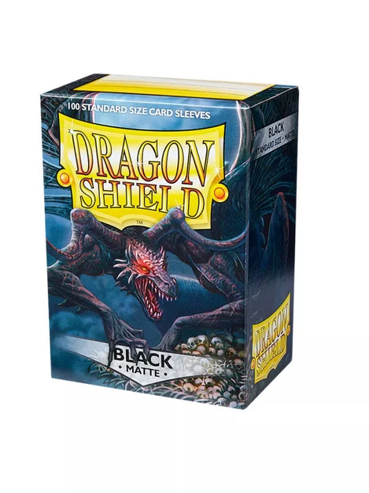 Fundas Standard Matte Negro (100 fundas) Dragon Shield