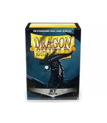 Fundas Standard Matte Negro Jet (100 fundas) Dragon Shield