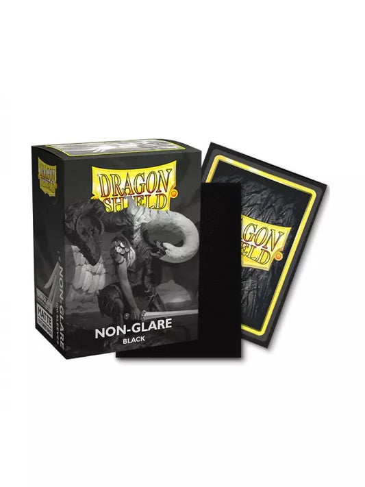 Fundas Standard Non Glare 63mm x 88mm Black - Dragon Shield