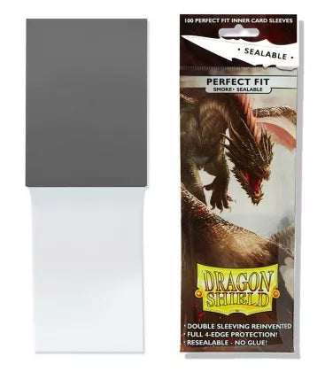 Fundas Standard Perfect Fit Sealable Smoke (100 fundas) Dragon Shield.