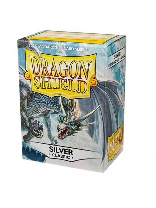 Fundas Standard Plata (100 fundas) Dragon Shield.