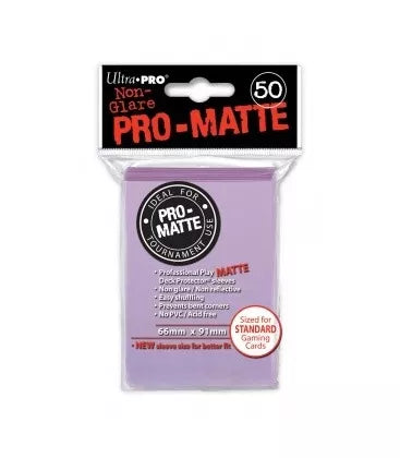 Fundas Standard Pro Matte Lila (50 fundas) Ultra Pro.