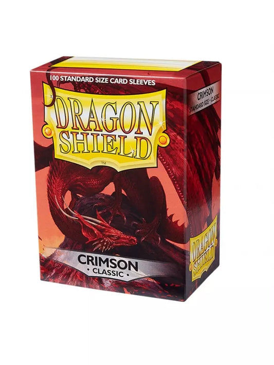 Fundas Standard Rojo (100 fundas) Dragon Shield.