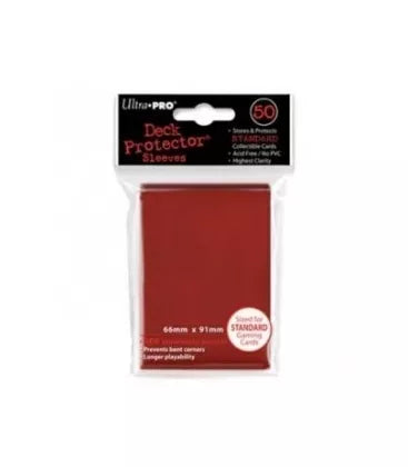 Fundas Standard Rojo (50 fundas) Ultra Pro.
