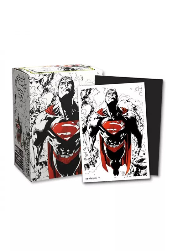 Fundas Standard Superman (Vers. Rojo y blanco) (100 fundas) - Dragon Shield