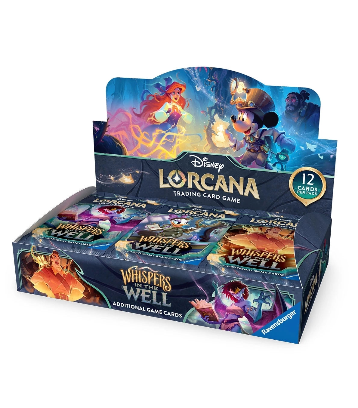 Paquetes de refuerzo (24 unidades) Whispers in the Well Inglés - Disney Lorcana TCG (RESERVA)