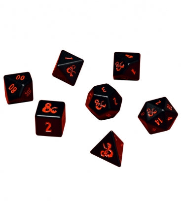 Set de 7 dados Dungeons & Dragons - Heavy Metal Heavy Metal 7 RPG Dice Set
