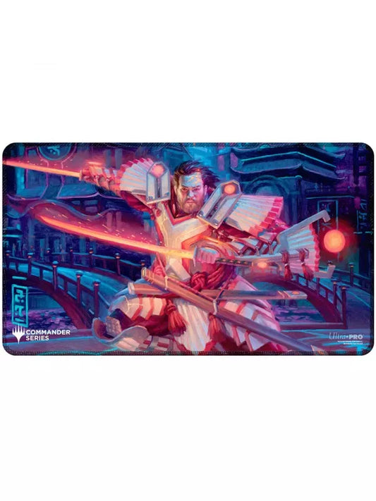 Tapete Commander Series Stitched Edge Playmat Isshin Magic The Gathering - Ultra pro